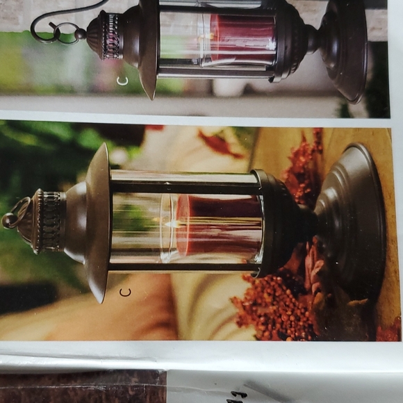 3 Ways to use Wrought Iron Cypress Lantern/Wall Sconce Home Interiors NEW - Picture 5 of 9